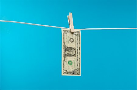 Money Hanging Out to Dry Stock Photo - Premium Royalty-Free, Code: 693-06021291