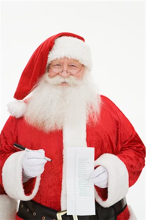 senior male overweight - Santa Claus, portrait Stock Photo - Premium Royalty-Free, Code: 693-06021808