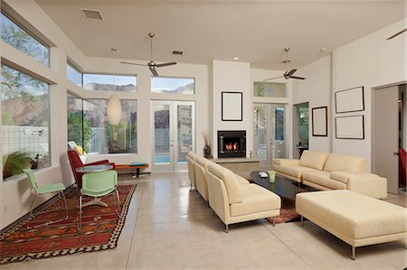 expensive - Modern Living room Stock Photo - Premium Royalty-Free, Code: 693-06667920