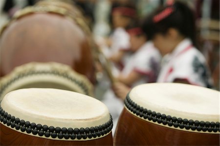 percussion instrument - Japan, Nikko, Taiko drumming Stock Photo - Premium Royalty-Free, Code: 693-03312594
