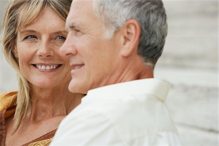 Middle-Aged Couple Foto de stock - Sin royalties Premium, Código: 693-03564782