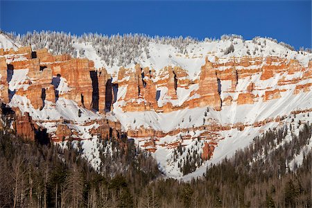 Cedar Breaks National Monument, Utah, USA Foto de stock - Con derechos protegidos, Código: 700-04003332