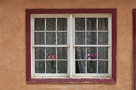 pictures of windows with plants - Close-Up of Window, Acoma Pueblo, Cibola County, New Mexico, USA Stock Photo - Rights-Managed, Code: 700-04003371