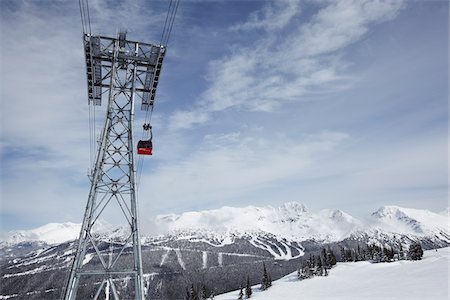 Gondola, Whistler, British Columbia, Canada Stock Photo - Rights-Managed, Code: 700-05451094