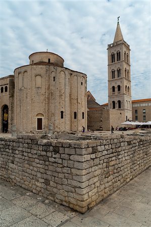 Church of St. Donatus, Zadar, Zadar County, Dalmatia, Croatia Stock Photo - Rights-Managed, Code: 700-05452026