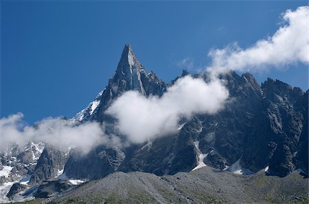 Mer de Glace, Chamonix Mont-Blanc, France Foto de stock - Direito Controlado, Número: 700-05524322