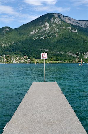 Dock, Annecy, Haute-Savoie, Rhone-Alpes Region, France Stock Photo - Rights-Managed, Code: 700-05524332