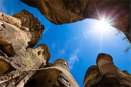 Rock Formationa, Pasabagi, Cappadocia, Nevsehir Province, Turkey Foto de stock - Con derechos protegidos, Código: 700-05609573