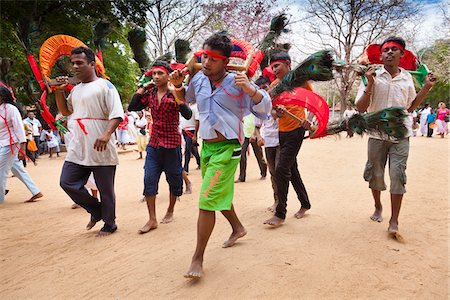 festivals of sri lanka - Festival de Kataragama, Kataragama, Sri Lanka Photographie de stock - Rights-Managed, Code: 700-05642188
