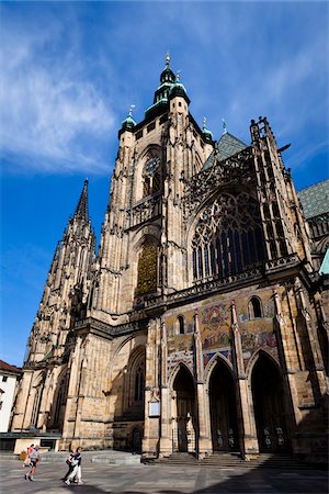 simsearch:700-05642406,k - Cathédrale Saint-Guy, le château de Prague, Prague, République tchèque Photographie de stock - Rights-Managed, Code: 700-05642429