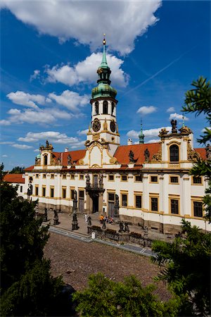 simsearch:700-05642406,k - Église à Loreta, quartier du château de Prague, Prague, République tchèque Photographie de stock - Rights-Managed, Code: 700-05642455