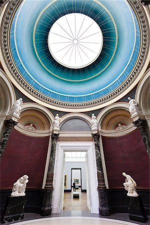 Innenraum der Alten Nationalgalerie, Museumsinsel, Berlin, Deutschland Stockbilder - Lizenzpflichtiges, Bildnummer: 700-05642498