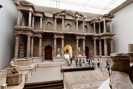 Market Gate of Miletus, Pergamon Museum, Museum Island, Berlin, Germany Stock Photo - Rights-Managed, Code: 700-05642502