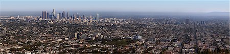 panorama - Los Angeles from Hollywood Hills, California, USA Stock Photo - Rights-Managed, Code: 700-05642631