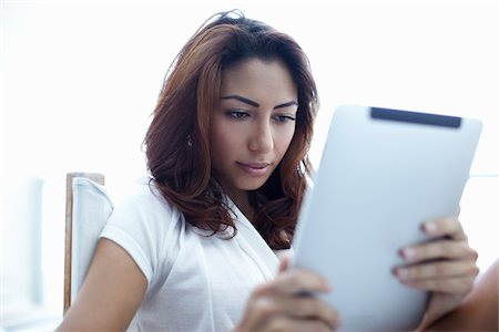 simsearch:700-03814393,k - Woman with Tablet Computer Stock Photo - Rights-Managed, Code: 700-05821901