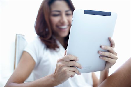 simsearch:700-03814393,k - Woman with Tablet Computer Stock Photo - Rights-Managed, Code: 700-05821902