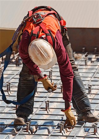 peter christopher - Construction Worker Installing Steel Work Before Concrete Pour Stock Photo - Rights-Managed, Code: 700-05837598