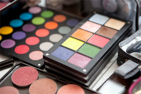 Detail of Make-Up Palettes Stock Photo - Rights-Managed, Code: 700-05855233