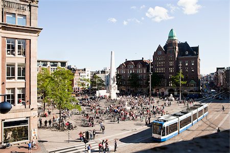 simsearch:700-06407961,k - Dam Square, Amsterdam, Netherlands Stock Photo - Rights-Managed, Code: 700-05948014