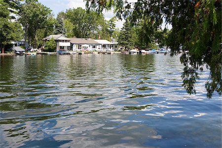 Bobcaygeon, Trent-Severn Waterway, Ontario, Canada Stock Photo - Rights-Managed, Code: 700-06037916