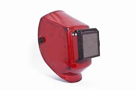 pictures of red colour objects - Masque de soudure Photographie de stock - Rights-Managed, Code: 700-06282072