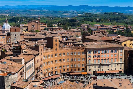 simsearch:700-06334714,k - Overview of Siena, Tuscany, Italy Stock Photo - Rights-Managed, Code: 700-06367752