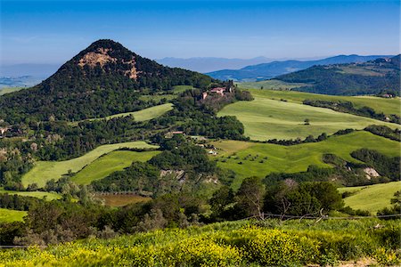 etruscan (places and things) - Countryside, Volterra, Tuscany, Italy Stock Photo - Rights-Managed, Code: 700-06368131