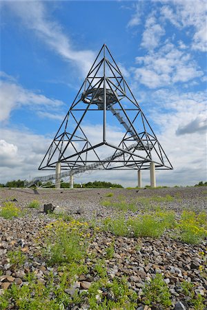 staircase architecture - Tetraeder, Bottrop, Ruhr Basin, North Rhine-Westphalia, Germany Stock Photo - Rights-Managed, Code: 700-06368493