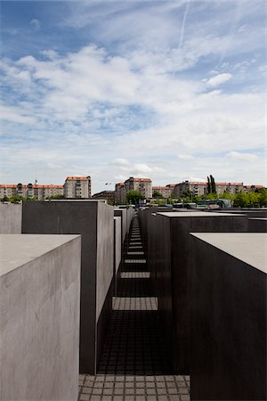 Memorial to the Murdered Jews of Europe, Berlin, Germany Stock Photo - Rights-Managed, Code: 700-06382939