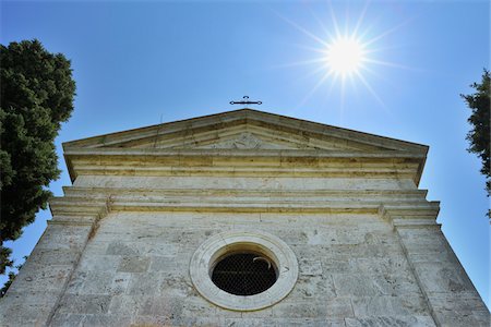 simsearch:600-06732623,k - Chapel of Vitaleta in Summer, San Quirico d'Orcia, Province of Siena, Tuscany, Italy Stockbilder - Lizenzpflichtiges, Bildnummer: 700-06512922