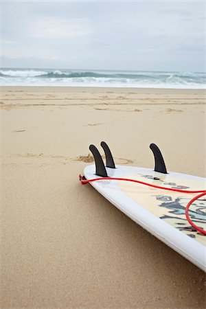 surf board - surfboard at the beach, Mimizan, Landes, Aquitaine, France Stock Photo - Rights-Managed, Code: 700-06701764