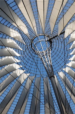 Sony Center Atrium, Potsdamerplatz, Berlin, Germany Stock Photo - Rights-Managed, Code: 700-07067161
