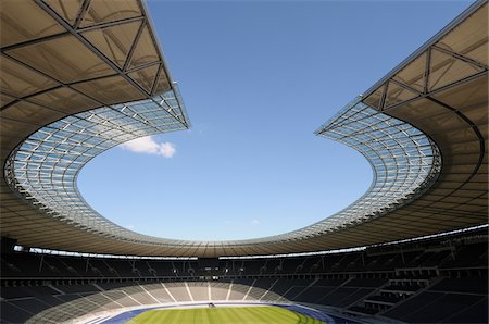 Interior of Berlin Olympiastadion, Berlin, Germany Stock Photo - Rights-Managed, Code: 700-07148128