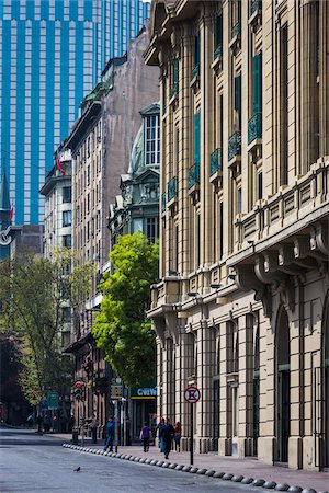 Street Scene, Santiago, Chile Stock Photo - Rights-Managed, Code: 700-07237713