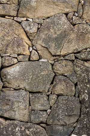 Close-up of structure of stone walls, Machu Picchu, Peru Stock Photo - Rights-Managed, Code: 700-07238050