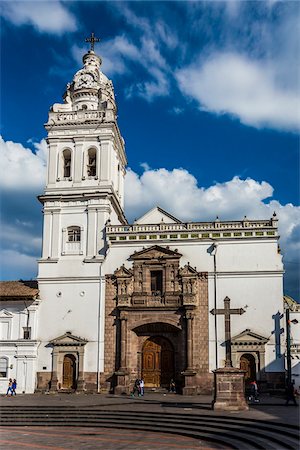 Iglesia de Santo Domingo, Plaza de Santo Domingo, Quito, Ecuador Foto de stock - Con derechos protegidos, Código: 700-07279297