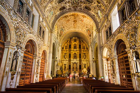 simsearch:700-07237764,k - Interior of Santo Domingo de Guzman Church, Oaxaca de Juarez, Oaxaca, Mexico Stock Photo - Rights-Managed, Code: 700-07279507