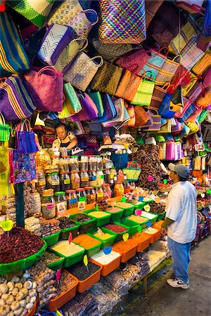 stand (vendor) - Market, Oaxaca de Juarez, Oaxaca, Mexico Stock Photo - Rights-Managed, Code: 700-07279522