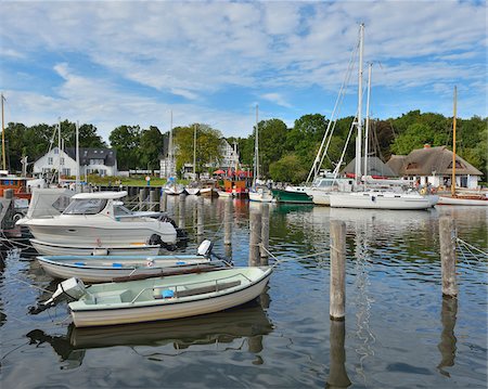 simsearch:649-07520952,k - Boats in Harbour, Summer, Kloster, Baltic Island of Hiddensee, Baltic Sea, Western Pomerania, Germany Stock Photo - Rights-Managed, Code: 700-07599838