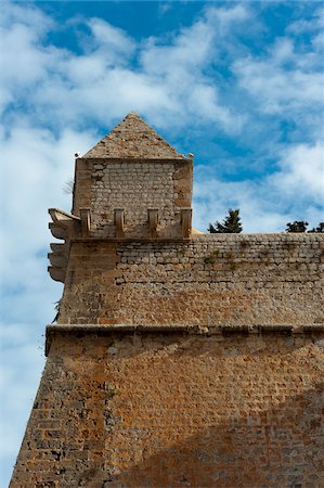 simsearch:855-08420585,k - Ibiza Castle ramparts, Old Town, Dalt Vila, Eivissa, Ibiza, Balearic Islands, Spain, Mediterranean, Europe Stock Photo - Rights-Managed, Code: 700-07698559