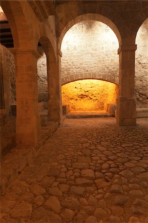 simsearch:855-08420585,k - Arches in Patio de Armas, City wall, Rampart, Dalt Vila, historic old town, Ibiza, Balearic Islands, Spain, Mediterranean, Europe Stock Photo - Rights-Managed, Code: 700-07691633
