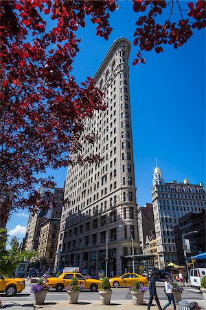 simsearch:700-07744961,k - Flatiron Building, New York City, New York, USA Photographie de stock - Rights-Managed, Code: 700-07744951