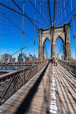 simsearch:700-07529142,k - Brooklyn Bridge, New York City, New York, USA Stock Photo - Rights-Managed, Code: 700-07745117