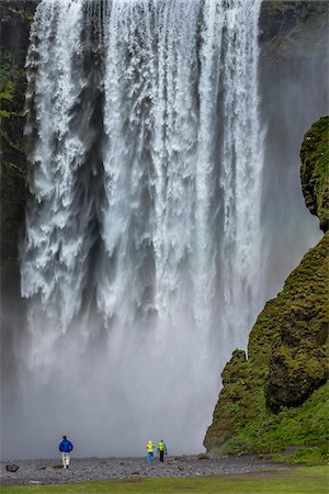 simsearch:700-07745169,k - Tourists at Skogafoss, Iceland Stock Photo - Rights-Managed, Code: 700-07745167