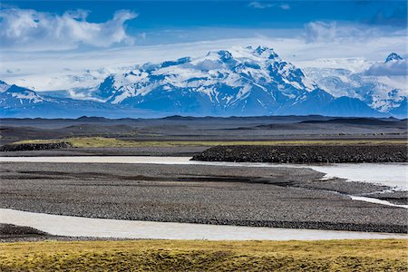 simsearch:700-07745169,k - Nupsvotn with Mountains in the background, South Iceland, Iceland Stock Photo - Rights-Managed, Code: 700-07745161