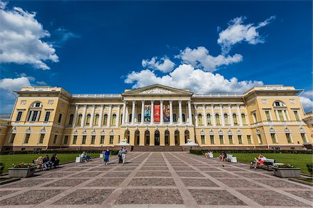 st petersburg - The Russian Museum, Arts Square, St. Petersburg, Russia Stock Photo - Rights-Managed, Code: 700-07760192