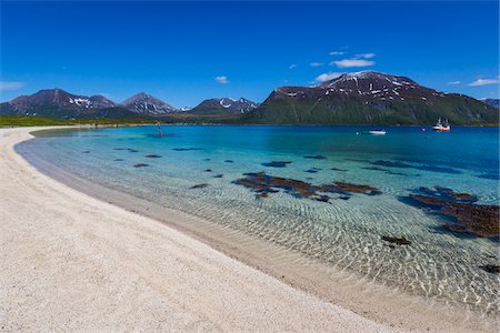 Sommaroy and Kvaloya Island, Tromso, Norway Stock Photo - Rights-Managed, Code: 700-07784071