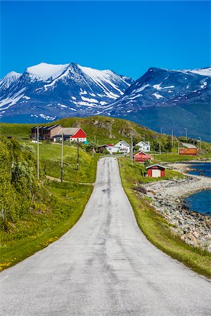 Bakkejord, Kvaloya Island, Tromso, Norway Stock Photo - Rights-Managed, Code: 700-07784081