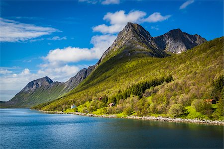 Gryllefjord, Senja Island, Troms, Norway Stock Photo - Rights-Managed, Code: 700-07784115