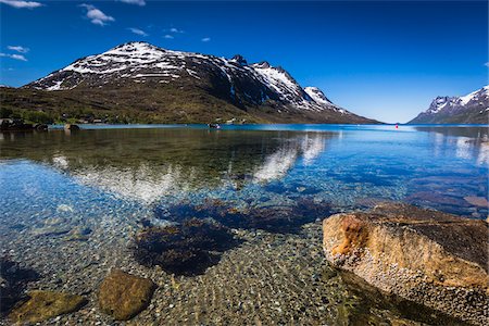 Ersfjordbotn, Kvaloya Island, Tromso, Norway Stock Photo - Rights-Managed, Code: 700-07784157